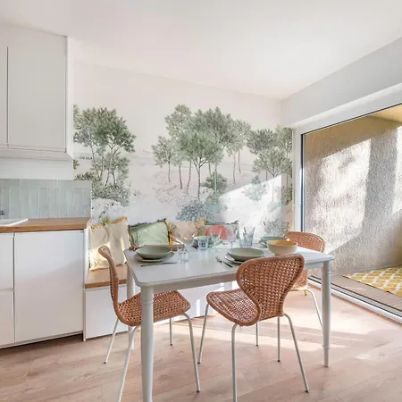 A 220m De La Plage, Avec Terrasse Pour 3 Lejlighed *